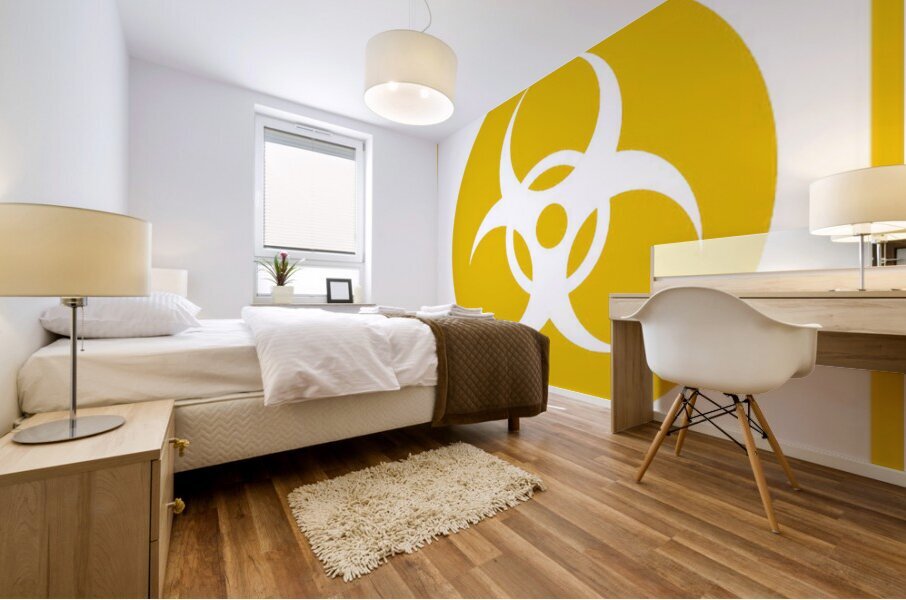 BIOHAZARD 24 Mural print