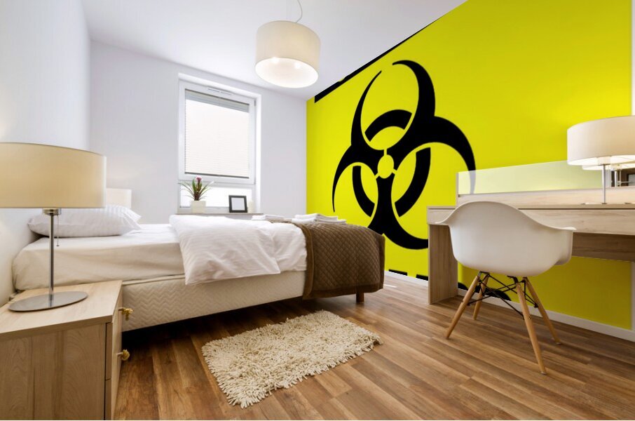 BIOHAZARD 34 Mural print