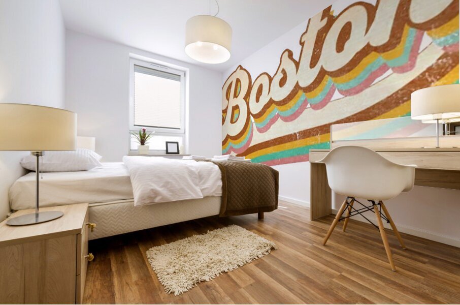 Boston band 22 Mural print