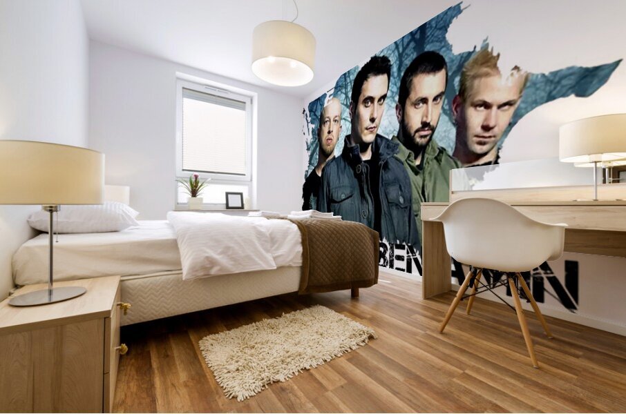 Breaking Benjamin 8 Mural print