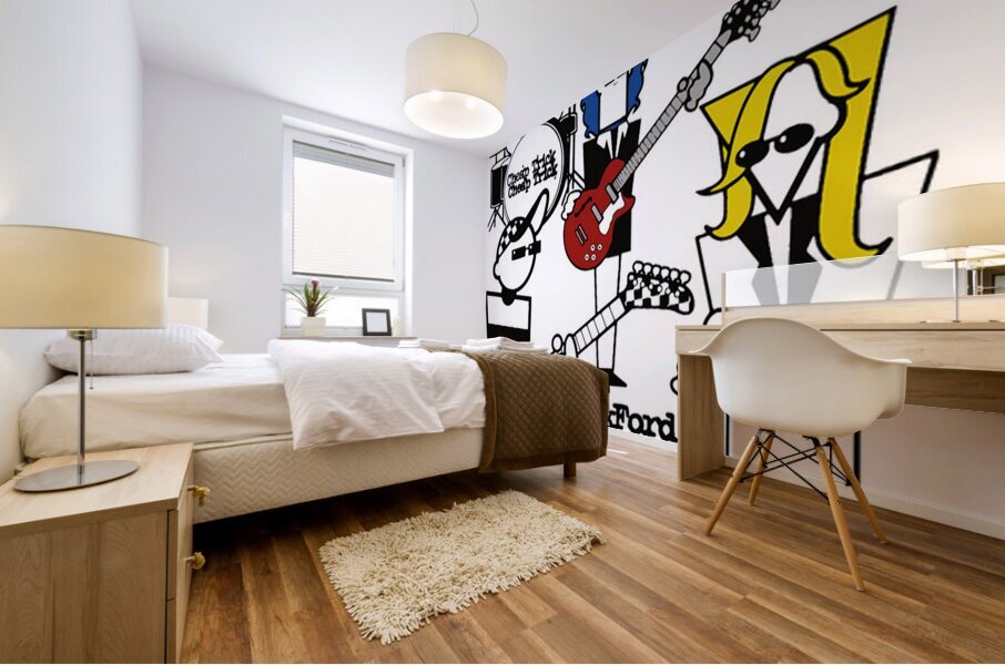 Cheap Trick 22 Mural print