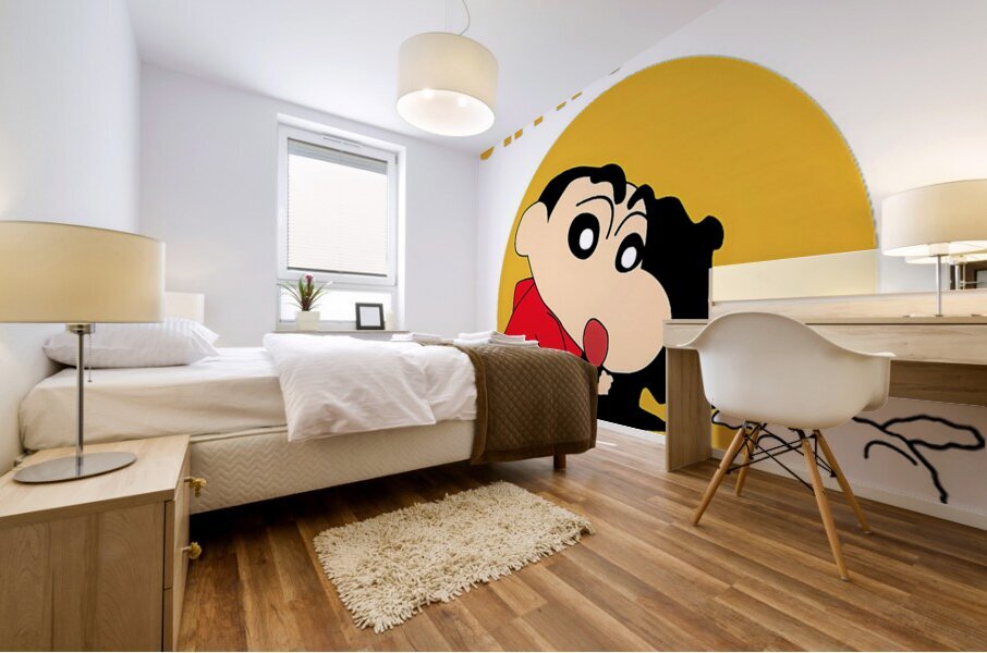 Crayon Shin chan 12 Mural print