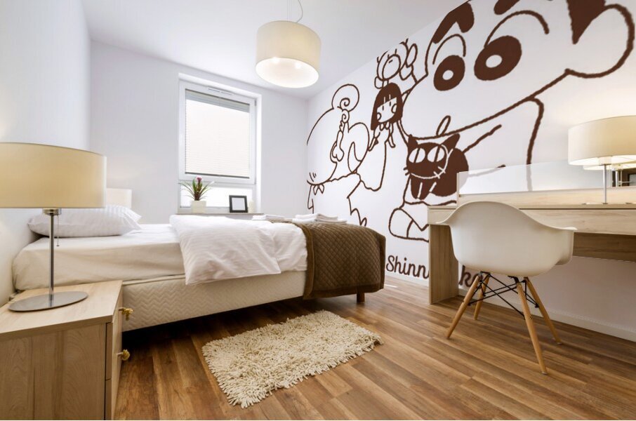 Crayon Shin chan 32 Mural print