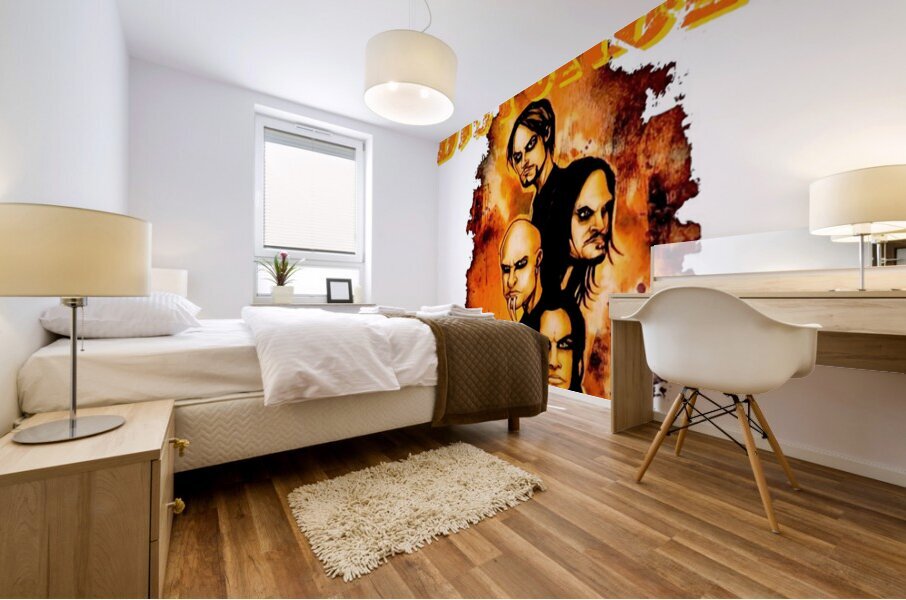Disturbed 14 Mural print