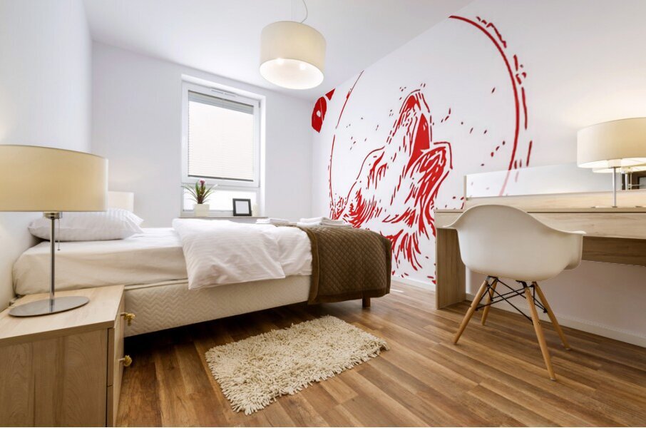 Disturbed 23 Mural print