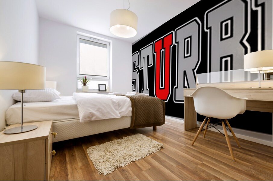 Disturbed 28 Mural print
