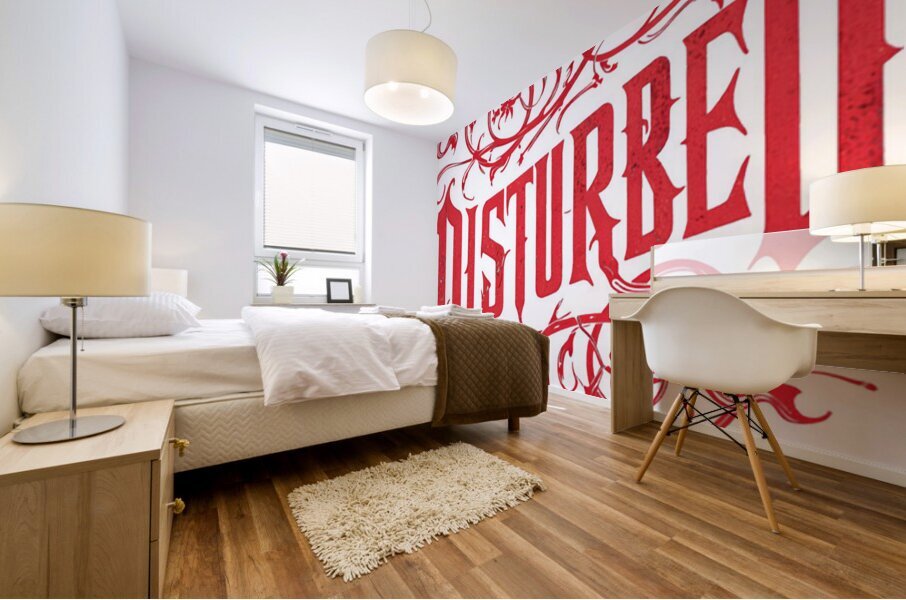 Disturbed 37 Mural print