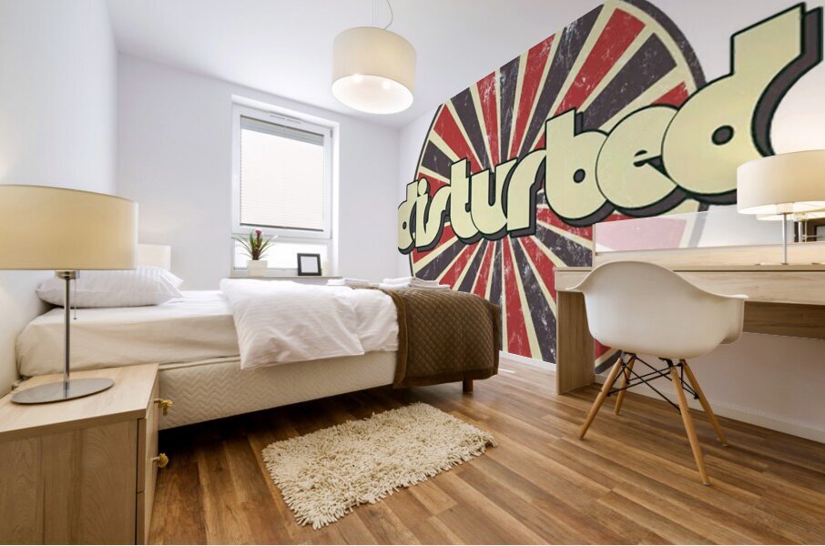 Disturbed 42 Mural print