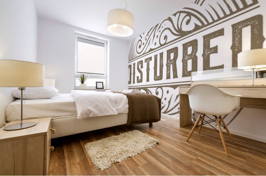 Disturbed 8 Mural print
