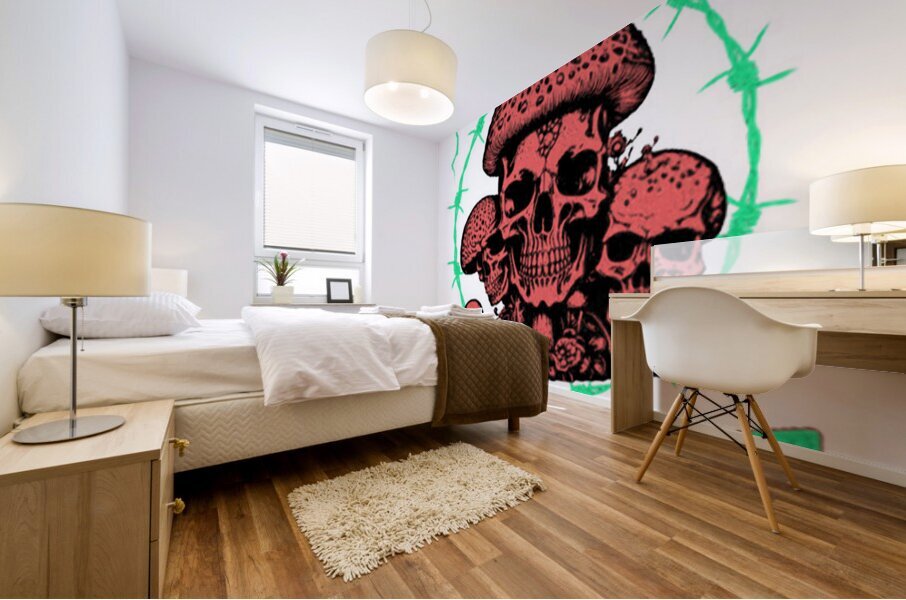 Disturbed 11 Mural print