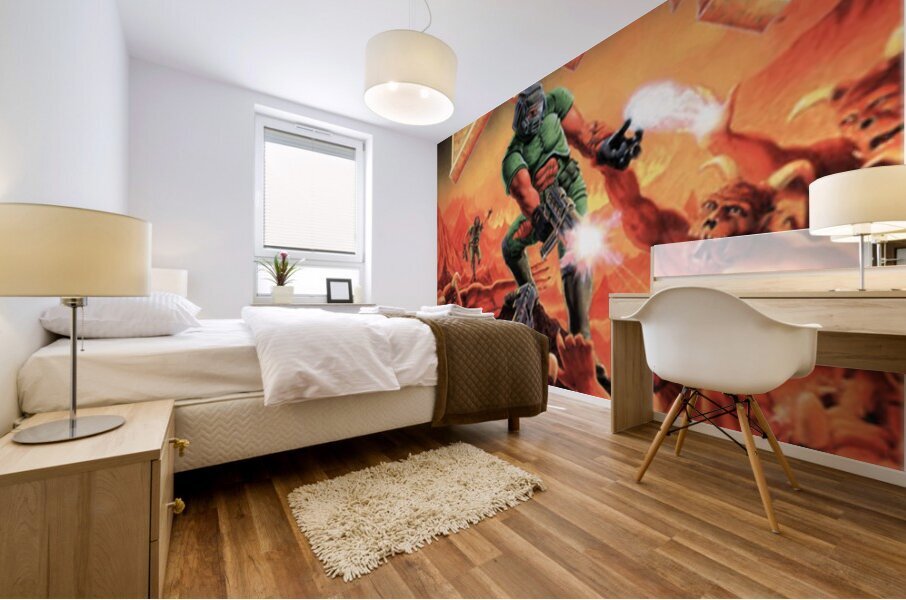 DOOM Eternal 22 Mural print