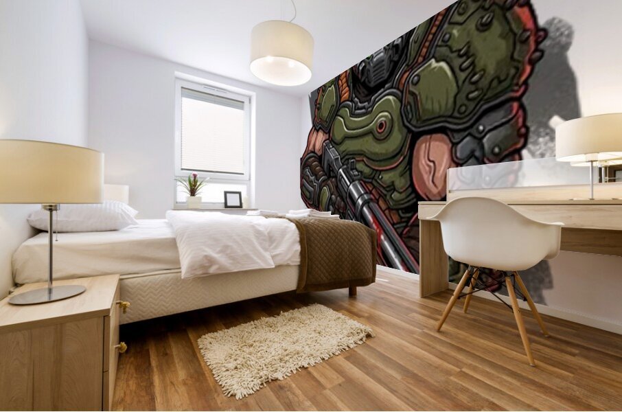 DOOM Eternal 41 Mural print