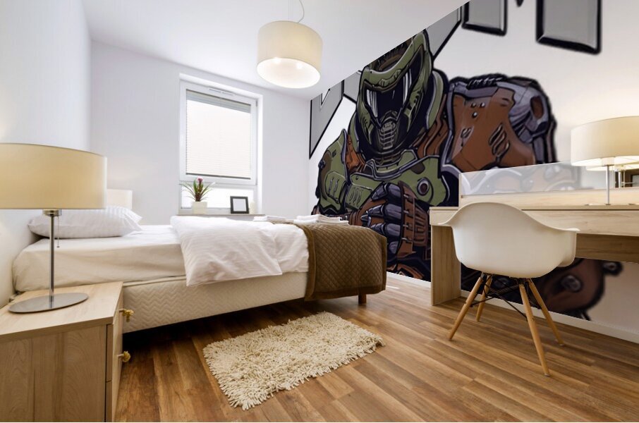 DOOM Eternal 63 Mural print