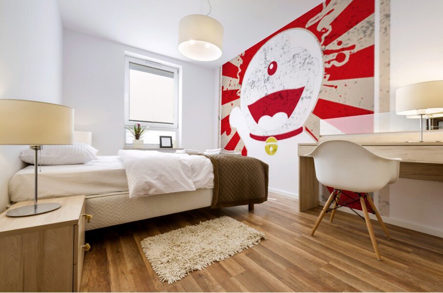 Doraemon 2 Mural print