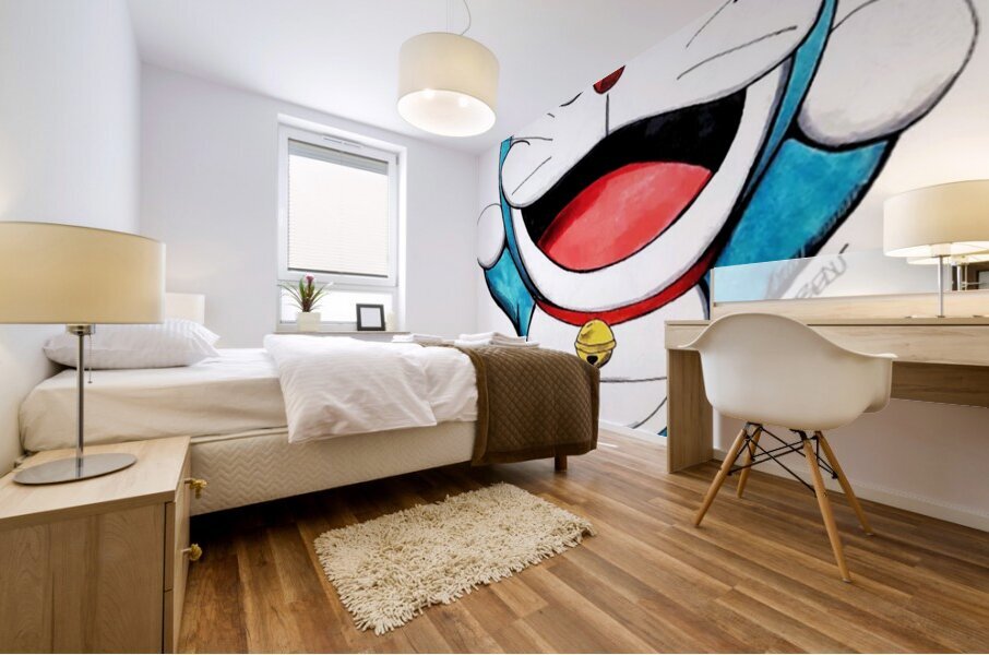 Doraemon 6 Mural print