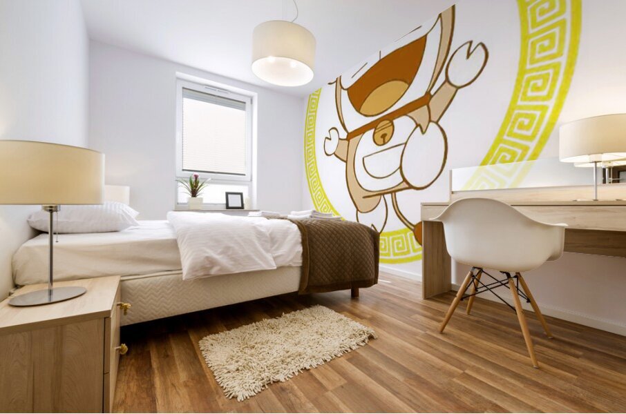 Doraemon 8 Mural print