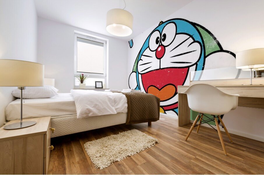Doraemon 12 Mural print