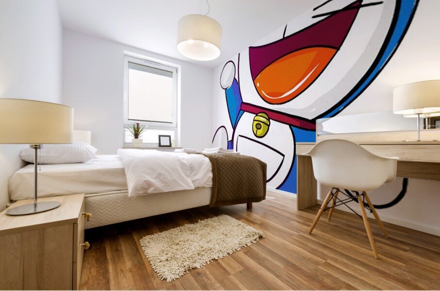 Doraemon 15 Mural print