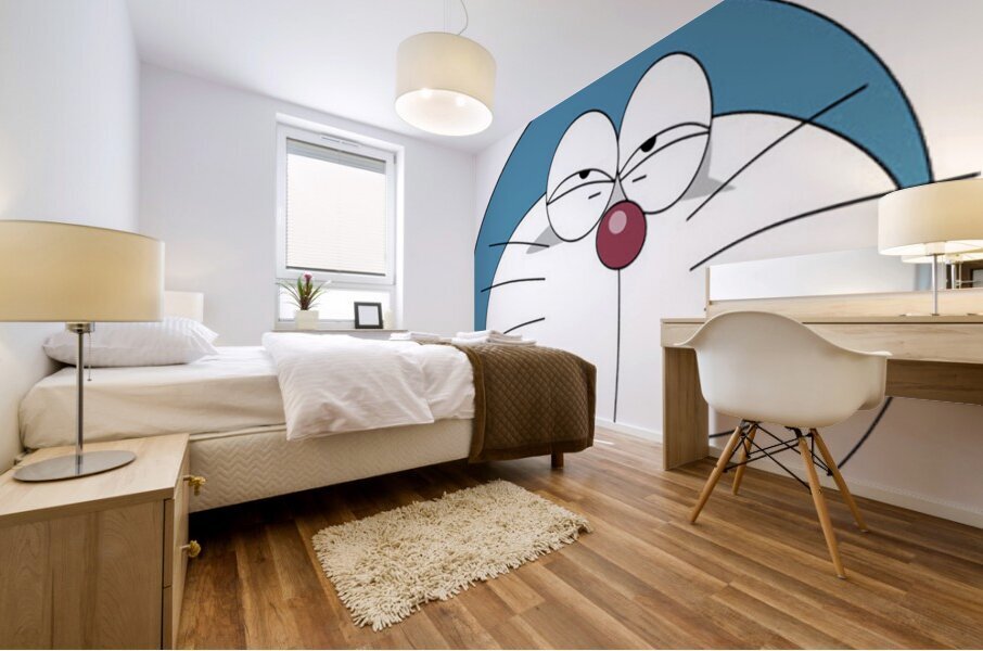 Doraemon 16 Mural print