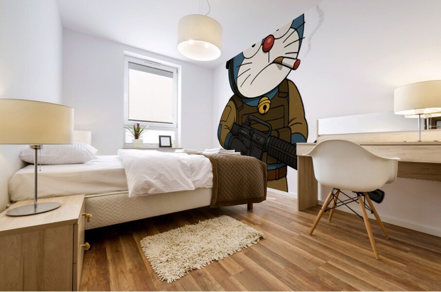 Doraemon 19 Mural print