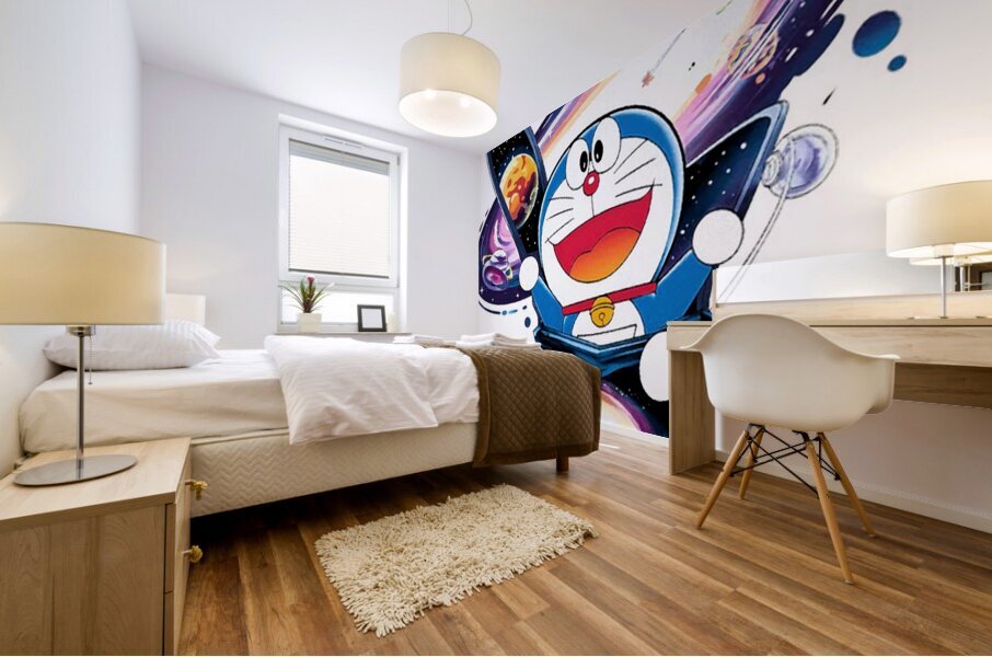 Doraemon 21 Mural print