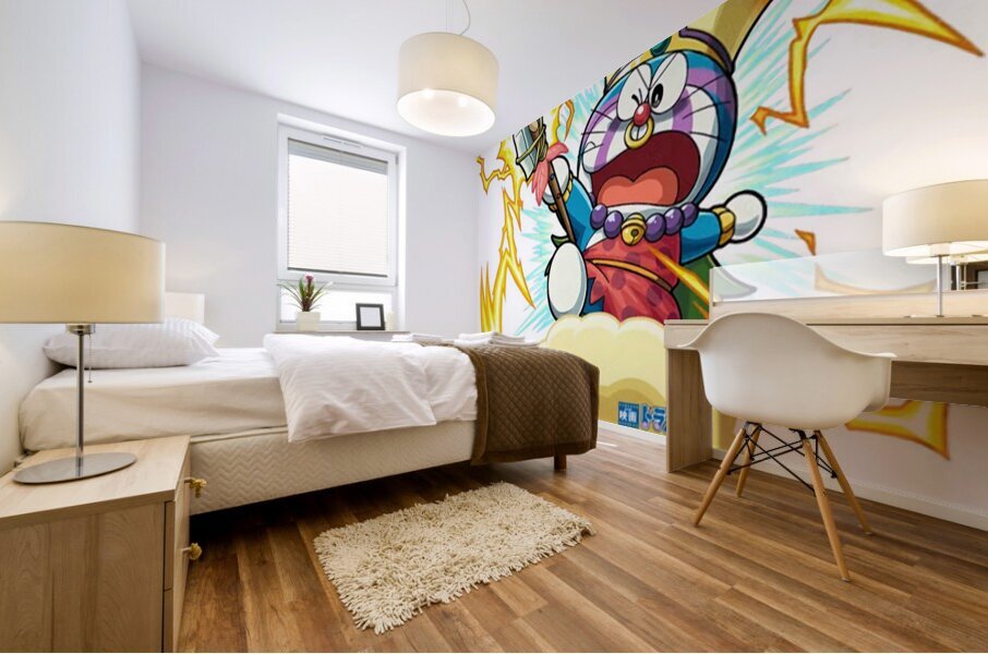 Doraemon 23 Mural print