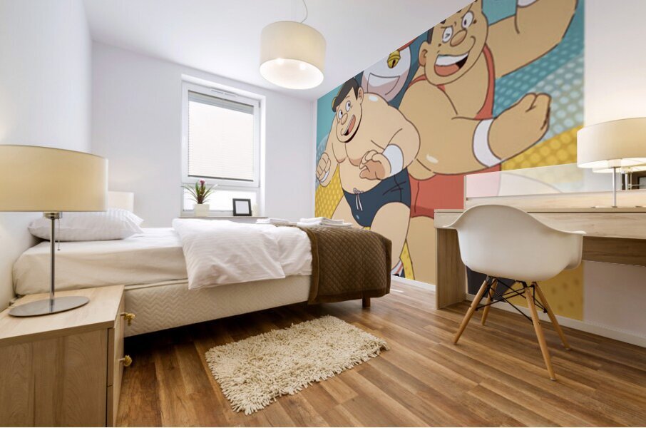 Doraemon 27 Mural print