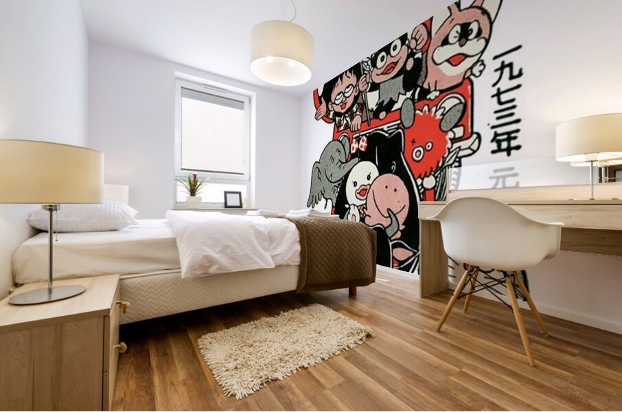 Doraemon 33 Mural print
