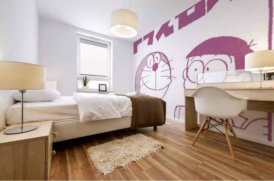 Doraemon 37 Mural print