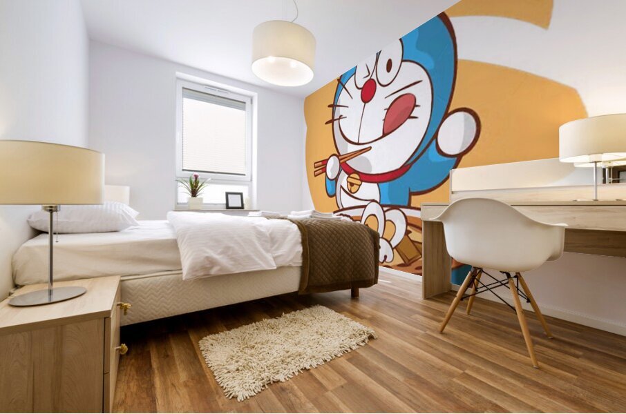 Doraemon 45 Mural print