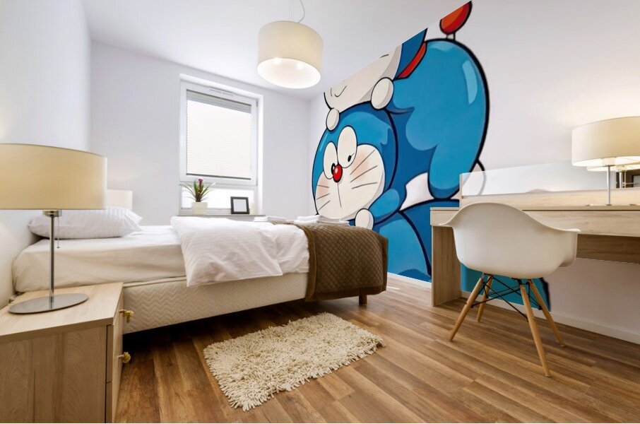 Doraemon 47 Mural print