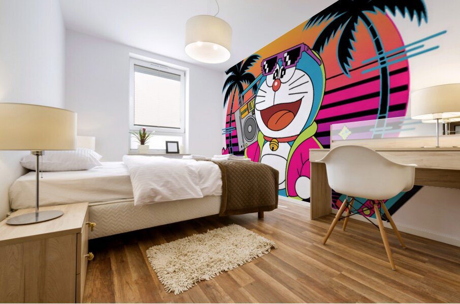 Doraemon 49 Mural print