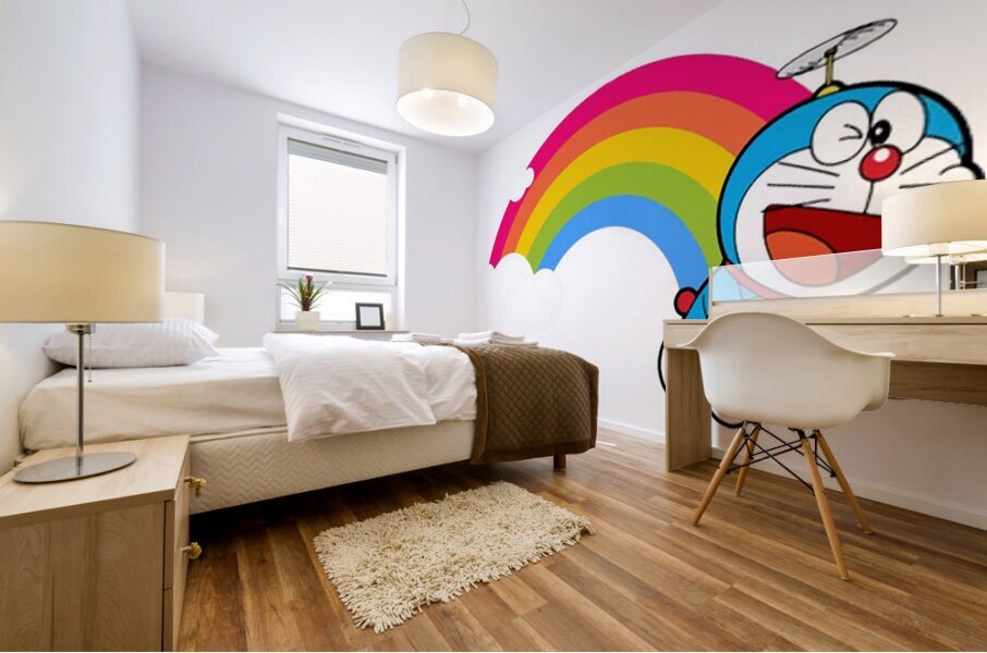 Doraemon 50 Mural print