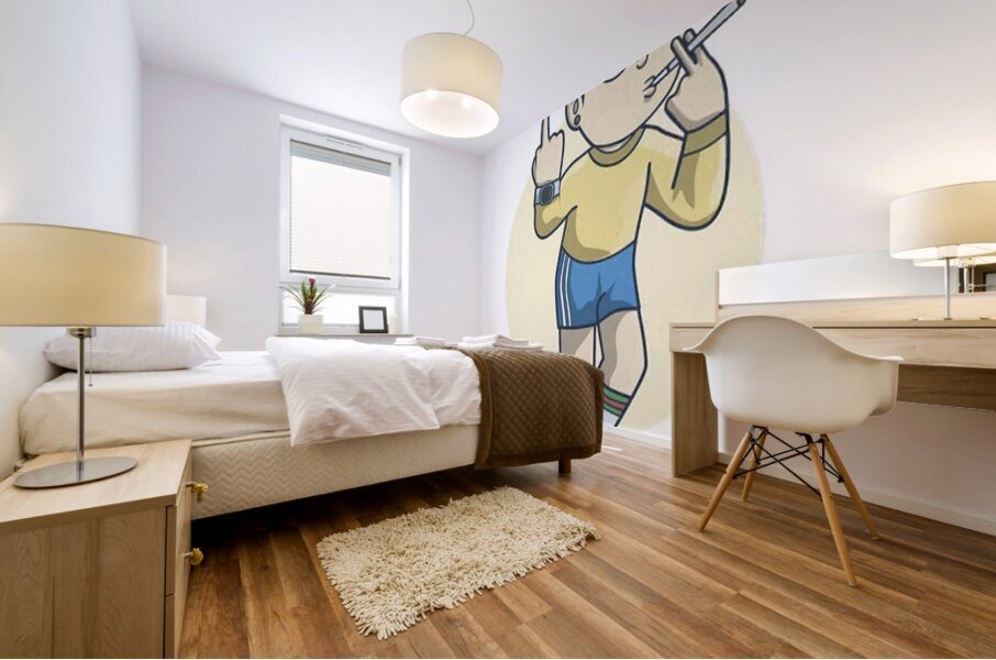 Doraemon 58 Mural print