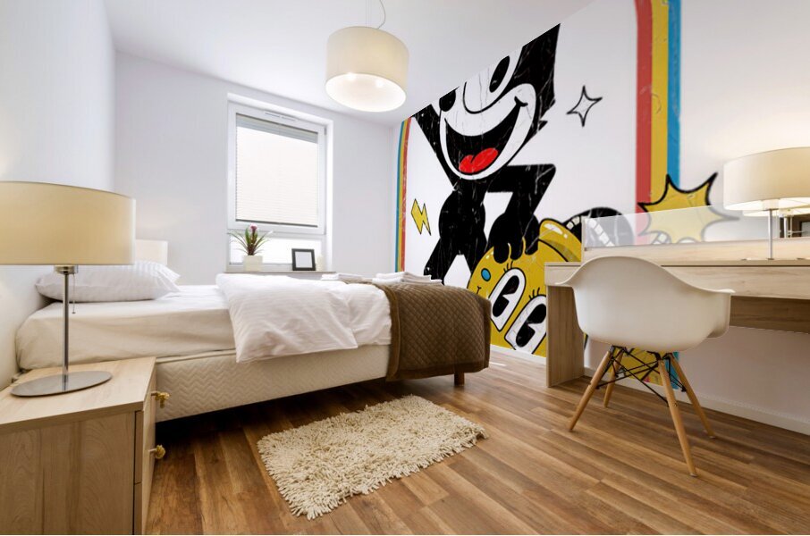 Felix the Cat 27 Mural print