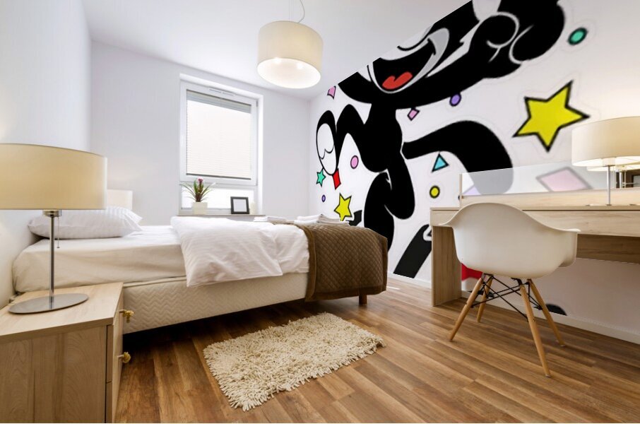 Felix the Cat 25 Mural print