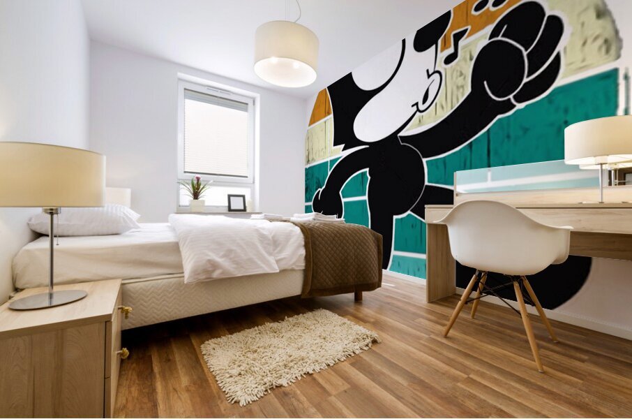Felix the Cat 42 Mural print