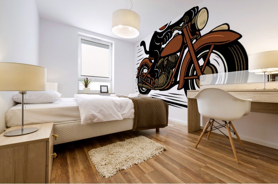 Felix the Cat 2 Mural print