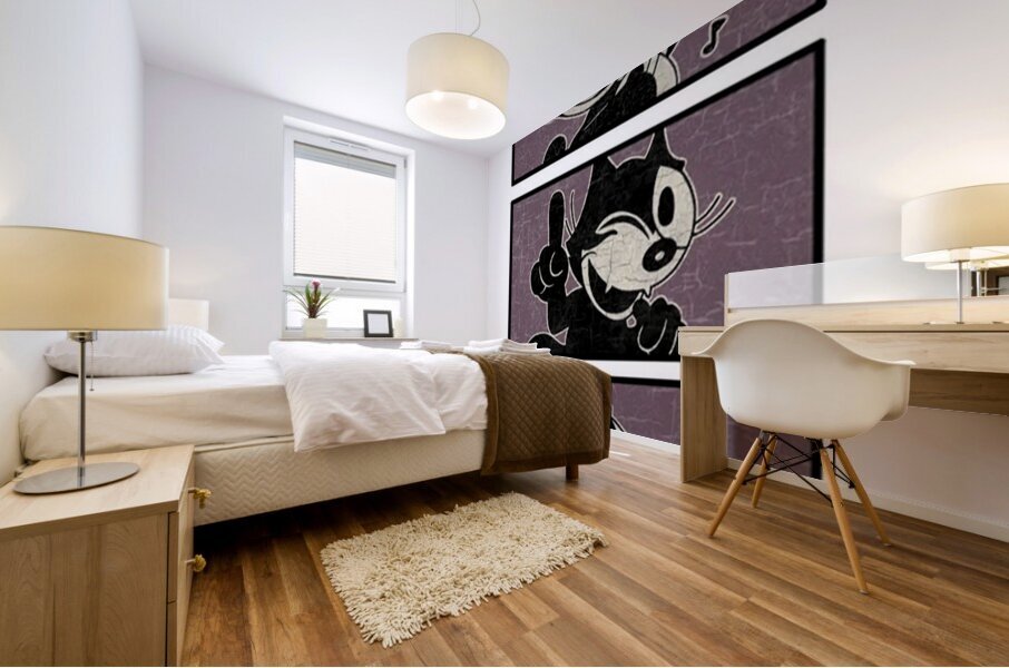 Felix the Cat 17 Mural print