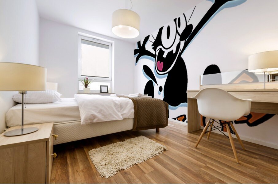 Felix the Cat 7 Mural print
