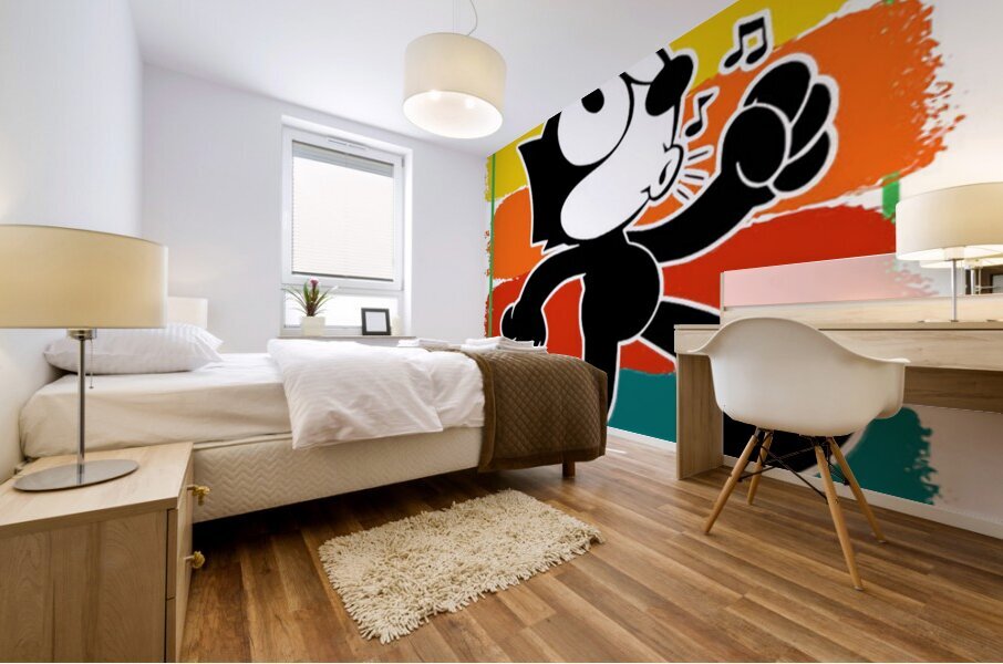 Felix the Cat 13 Mural print