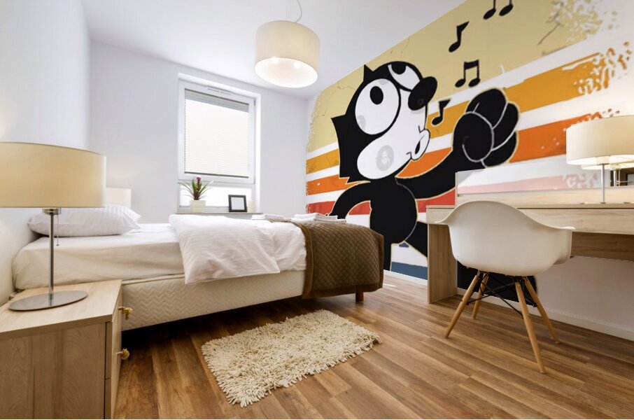 Felix the Cat 43 Mural print