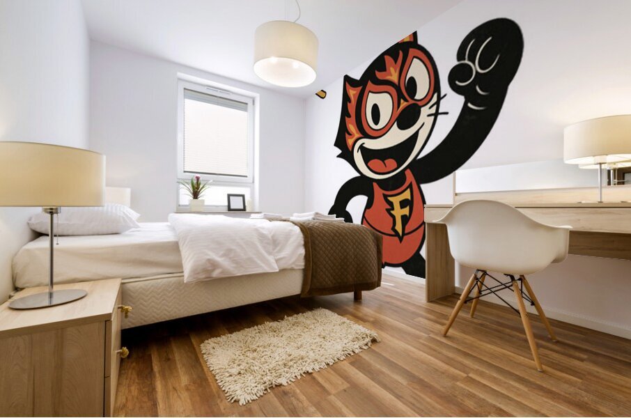 Felix the Cat 45 Mural print