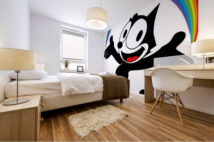 Felix the Cat 13 Mural print