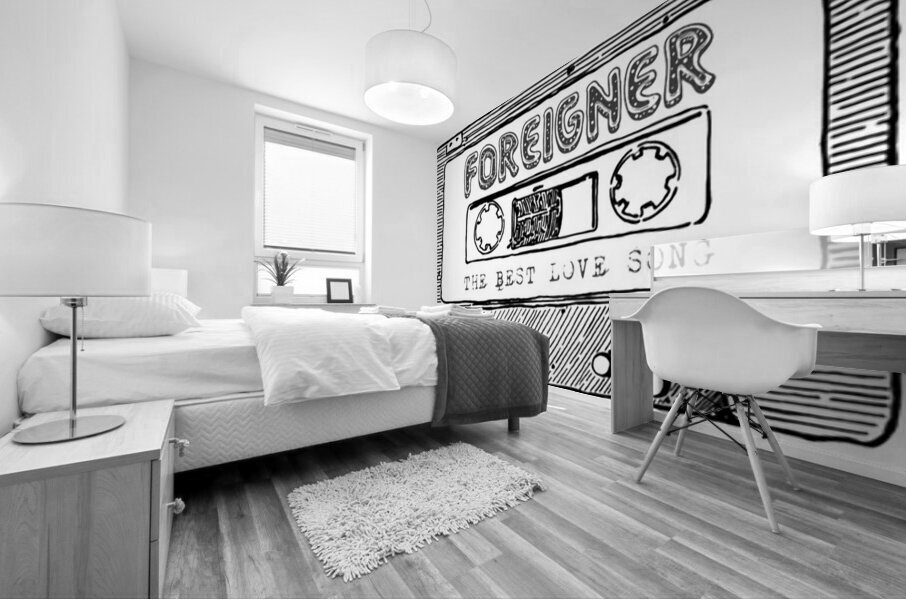 Foreigner 4 Mural print