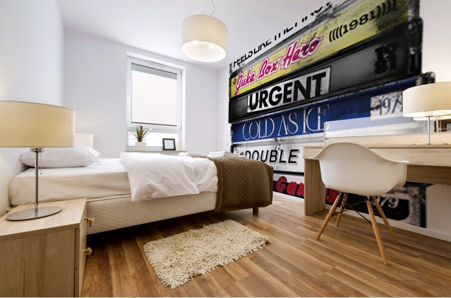 Foreigner 15 Mural print