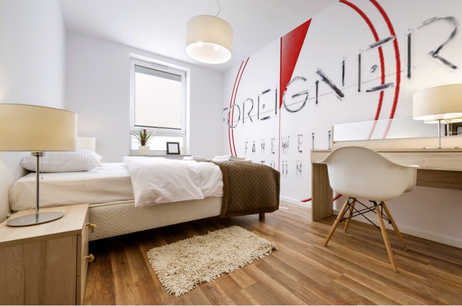 Foreigner 17 Mural print
