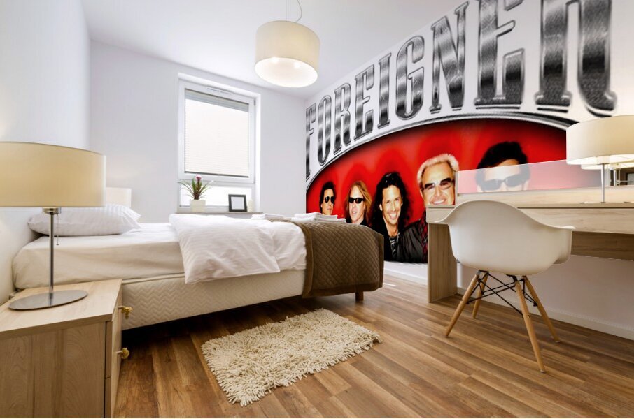 Foreigner 44 Mural print