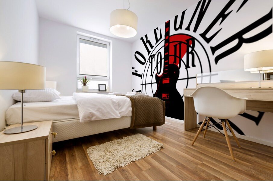 Foreigner 49 Mural print