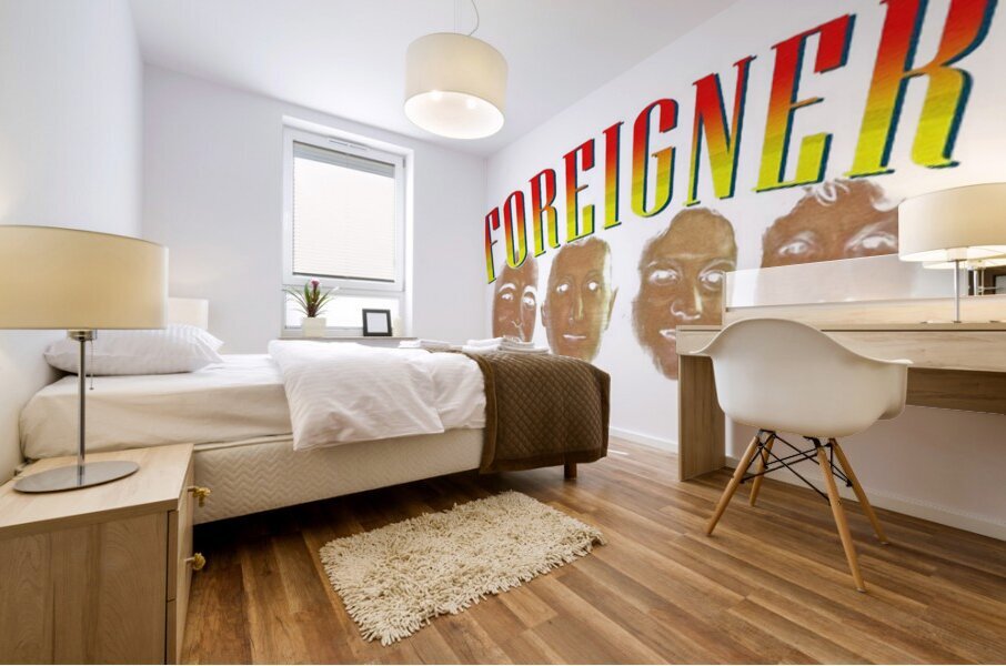 Foreigner 53 Mural print